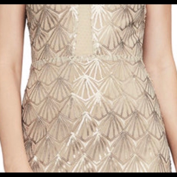 BCBGMAXAZRIA PATTI EMBROIDERED GOWN DRESS - Picture 4 of 8